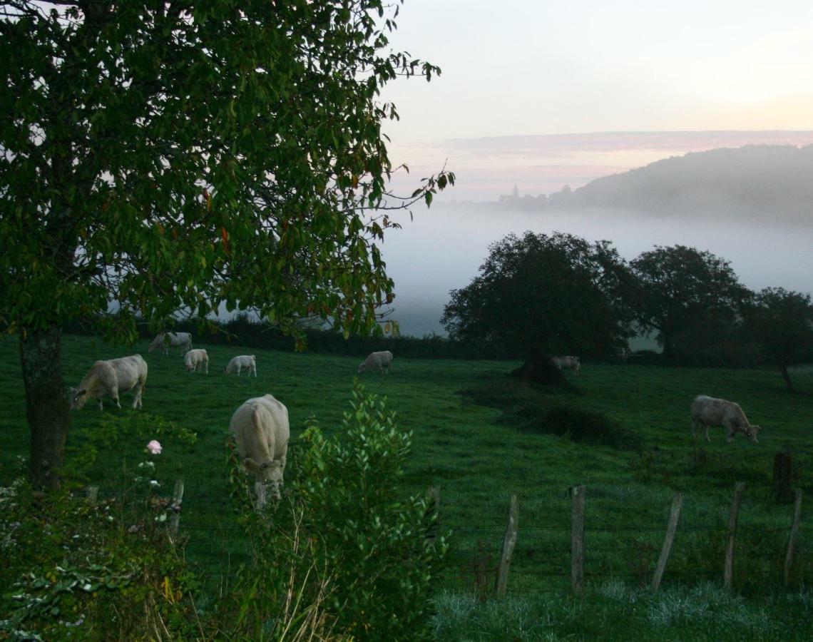 Gite Des Quatre Chemins La Vineuse Buitenkant foto